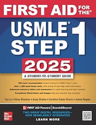 First Aid for the USMLE Step 1 2025 Special Edition | A Student-To-Student Guide | AIBH